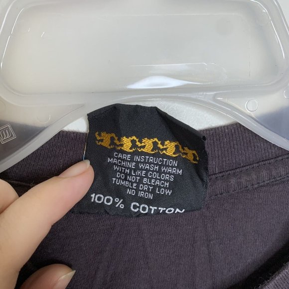 Frozen Munky Mens XL Black Microphone Musical Roots Short Sleeve Shirt - Picture 4 of 6